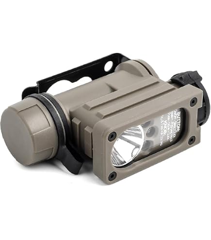 Amazon | NECARL タクティカル ヘルメットライト ミリタリー